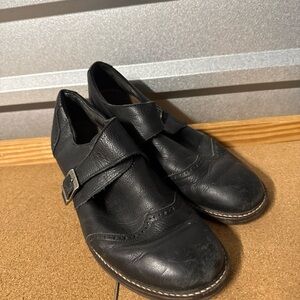 Size‎ 42 NAOT Black Leather Buckle Shoes